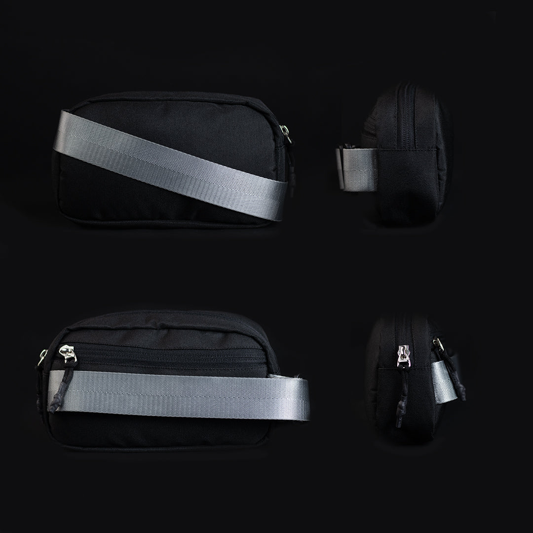 The Crosx Crossbody bag - Midnight Black