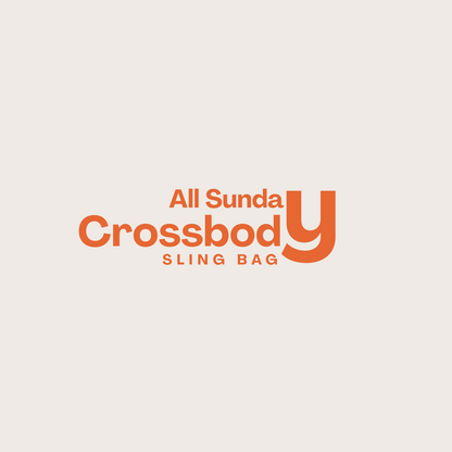 All Sunday Crossbody Sling Bag - Transparent & Leather Edition
